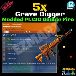 5 Modded Grave Digger