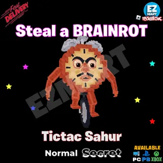 1x Tictac Sahur | Steal a Brainrot