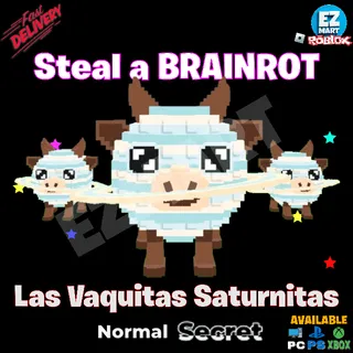 1x Las Vaquitas Saturnitas | Steal a Brainrot