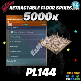 Retractable Floor Spikes