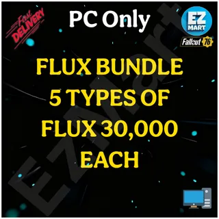 Flux Bundle: 5 Types of Flux, 30,000 Each