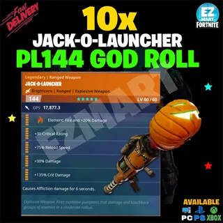 10x Jack-O-Launcher