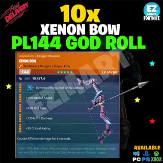 10 Xenon Bow