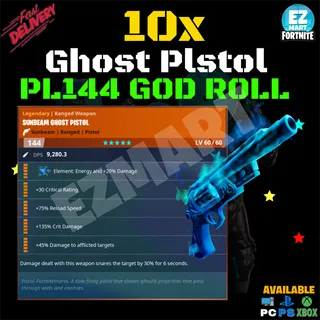 10x Ghost Pistol