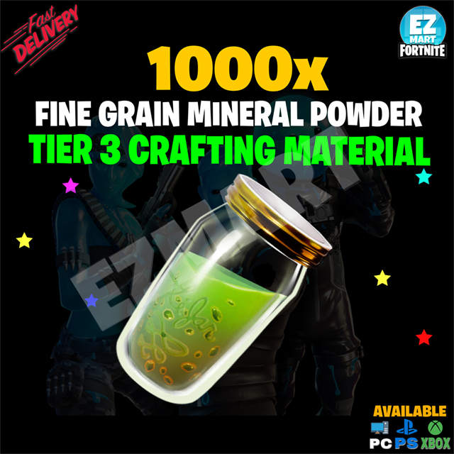 1k Fine Grain Mineral Powder Game Items Gameflip