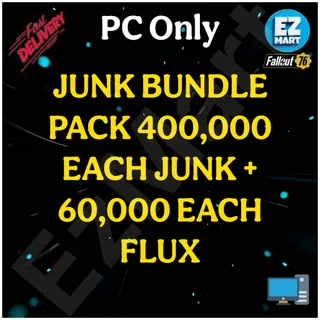 Junk Bundle Pack 400,000 Each Junk + 60,000 Each Flux