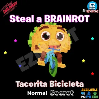 1x Tacorita Bicicleta | Steal a Brainrot