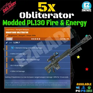 5 Modded Obliterator