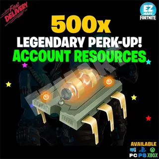 500x Legendary Perk-up
