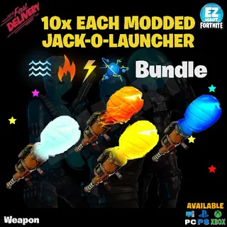 10 Each Modded Jack-O-Launcher