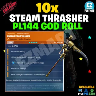 10x Steam Thrasher