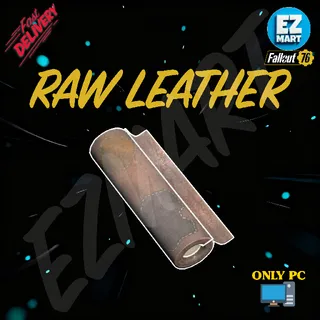 x10,000 Raw leather