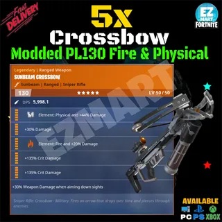 5 Modded Crossbow