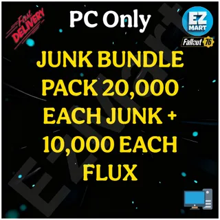 Junk Bundle Pack 20,000 Each Junk + 10,000 Each Flux