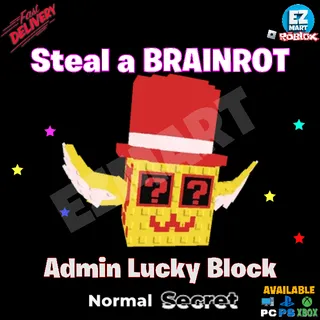 1x Admin Lucky Block | Steal a Brainrot
