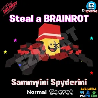1x Sammyini Spyderini | Steal a Brainrot