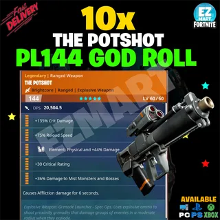 10x The Potshot