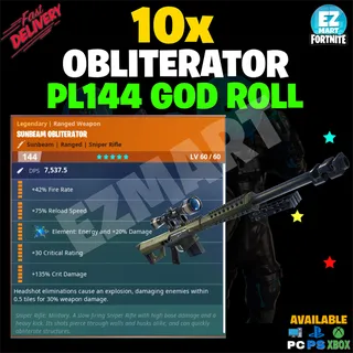 10x Obliterator