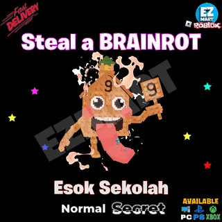 1x Esok Sekolah | Steal a Brainrot
