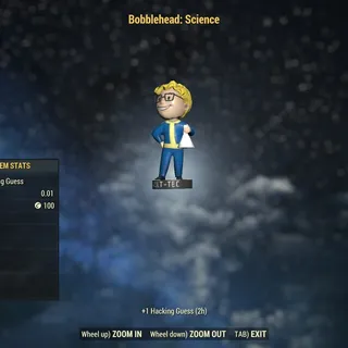 Science Bobblehead x1000
