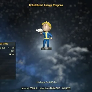 Energy Weapons Bobblehead x1000