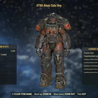 T-60 Atom-Cats Unyielding (Ultra Rare)