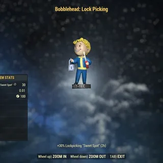 Lock Picking Bobblehead x1000