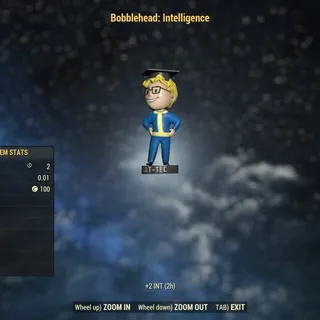 Intelligence Bobblehead x1000