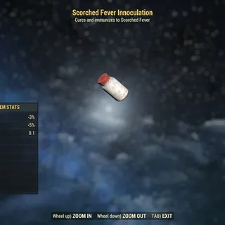 Scorched Fever Innoculation (Mega rare chem)