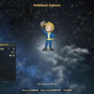 Explosive Bobblehead x1000