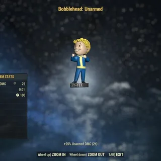 Unarmed Bobblehead x1000