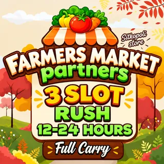 3 SLOTS FARMERS MARKET PARTNERS EVENT MONOPOLY GO
