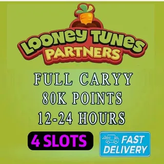 4 SLOTS LOONEY TUNES PARTNERS EVENT MONOPOLY GO 