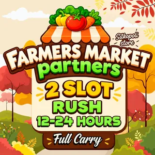 2 SLOTS FARMERS MARKET PARTNERS EVENT MONOPOLY GO