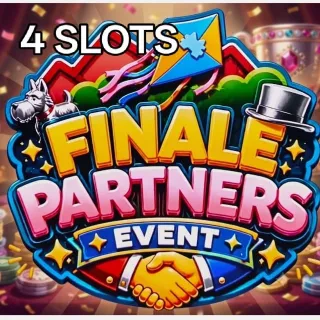 4 SLOTS FINALE PARTNERS EVENT MONOPOLY GO