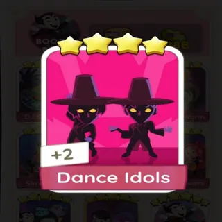 4 ⭐ DANCE IDOLS MONOPOLY GO 