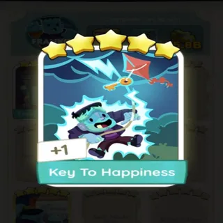 5 ⭐ KEY TO HAPPINESS MONOPOLY GO 