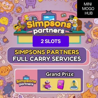 2 SLOT SIMPSONS PARTNER EVENT MONOPOLY GO 