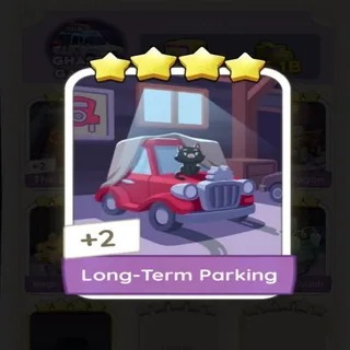 4 ⭐ LONG-TERM PARKING MONOPOLY GO 