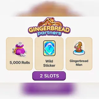 2 SLOT GINGERBREAD PARTNERS 
