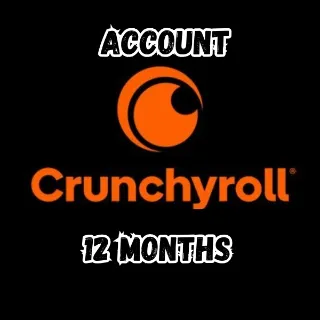 Crunchyroll 12 MONTHS AND 3 MONTHS FREE