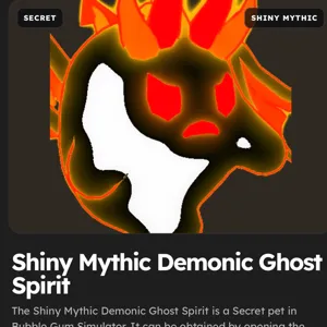 M DEMONIC GHOST BGS