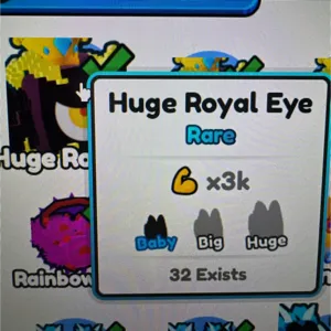 huge Royal eye aws