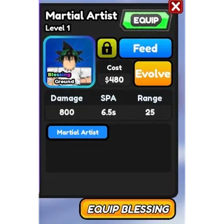 Martial artist pure