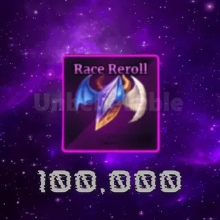 Race Reroll