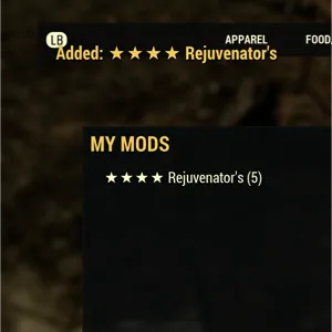 (5) Rejuvenator Mods