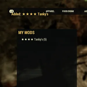 Full set of Tanky mods