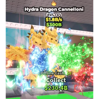 HYDRA DRAGON CANNELLONI 1.8b/s and 