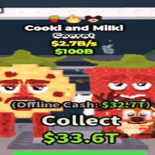 Cooki And Milki strawberry 2.7m/S