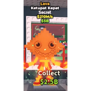 lava ketupat kepat lava 210m/s